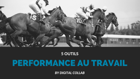 performance au travail comme une course à cheval