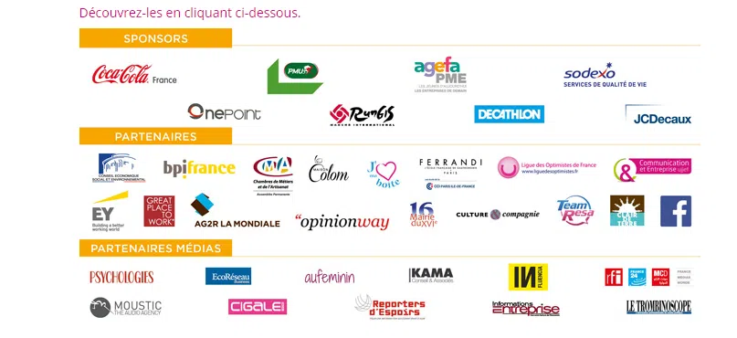 Partenaires Printemps de l'optimisme