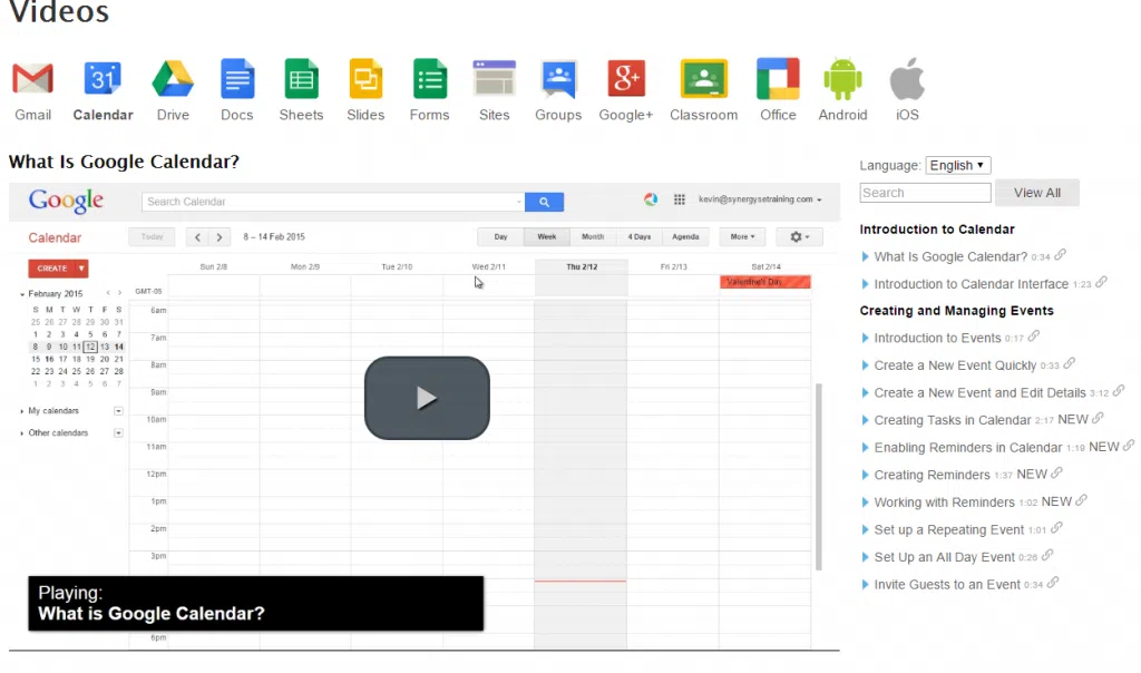Google Dashboard