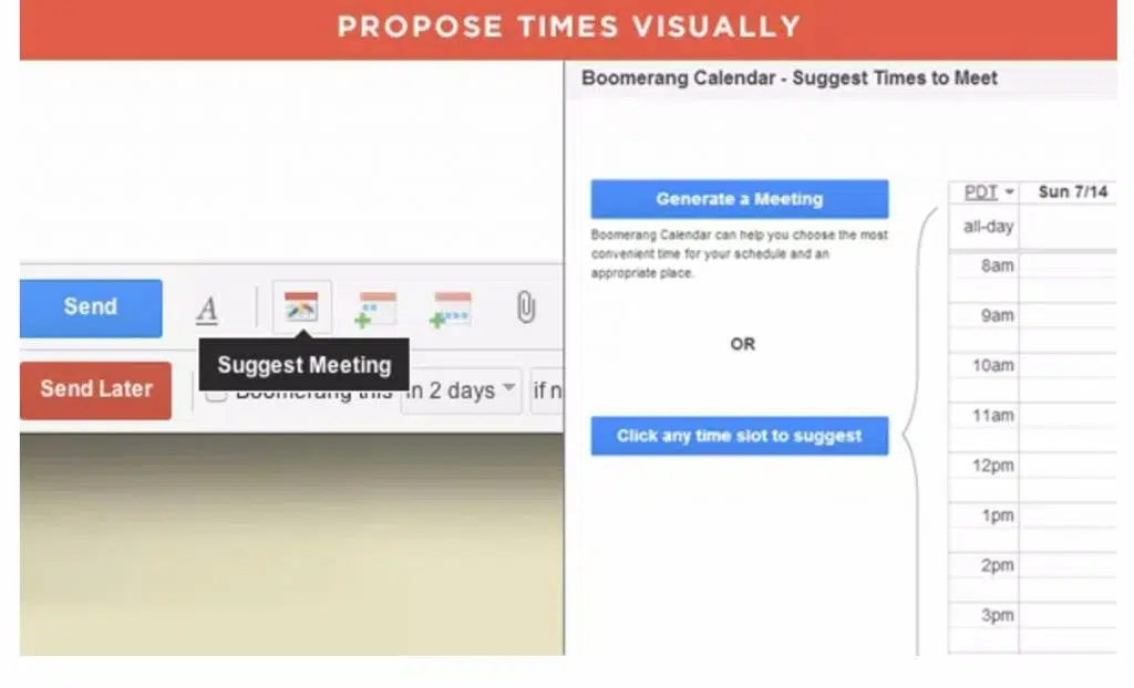 Gérer la prise de vos rendez-vous avec Boomerang calendar