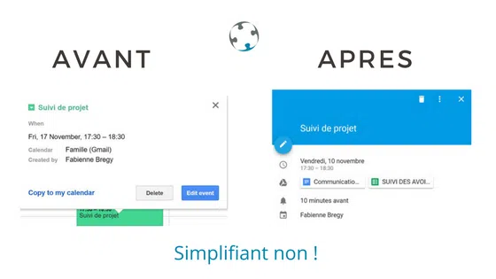 Google Agenda : Une conception nouvelle et facilitante