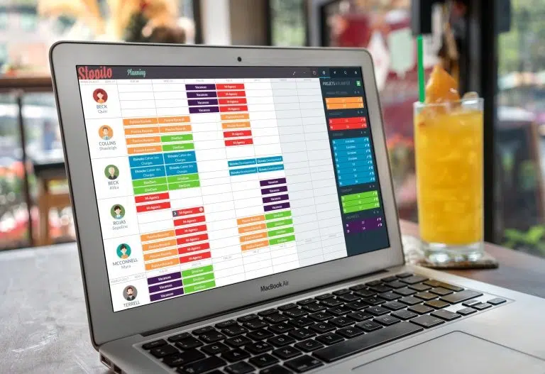 Planning Stopilo : Interface