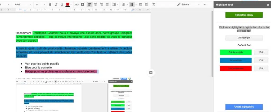 ADD-ON GOOGLE DOCS