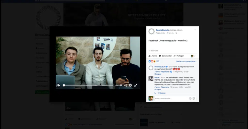 Facebook live FAQ
