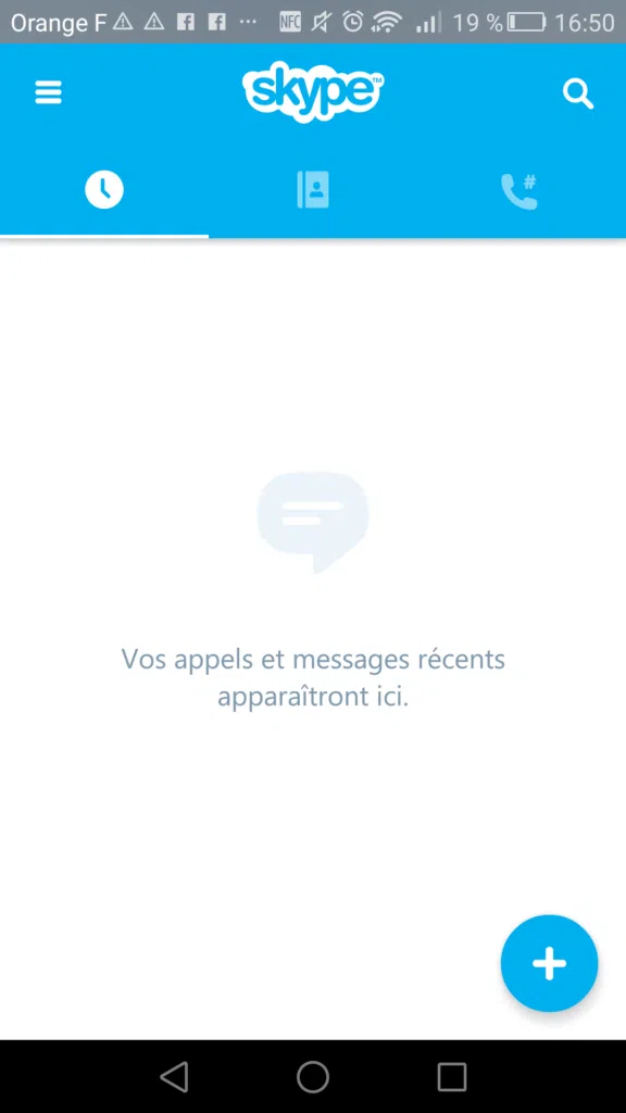 Visioconférence sur Skype et sur mobile